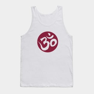 Sacred Spiritual Awakening Om Symbol Tank Top